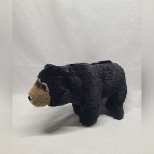 Ganz Webkinz Signature Black Bear Plush 10" Stuffed Animal Toy WKSS2002 No Code